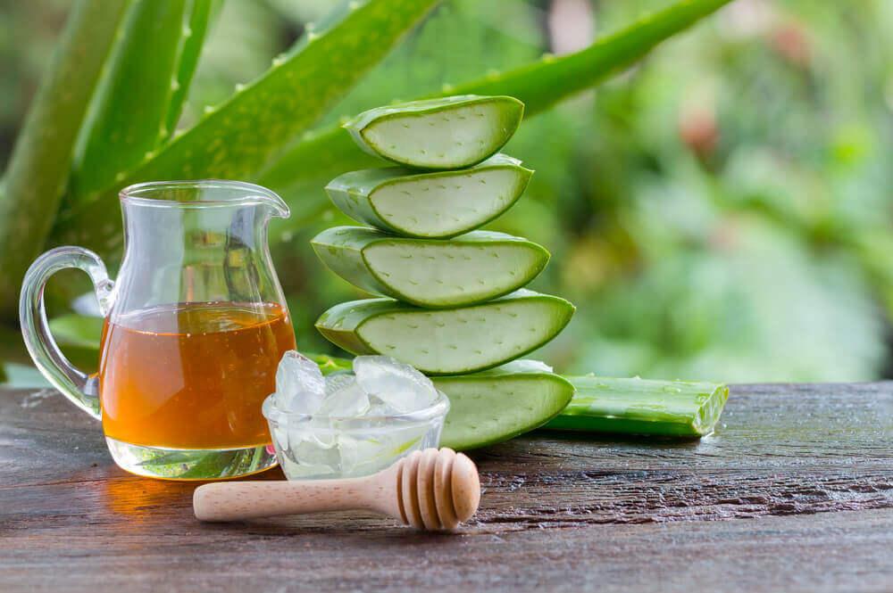 Aloe vera et miel