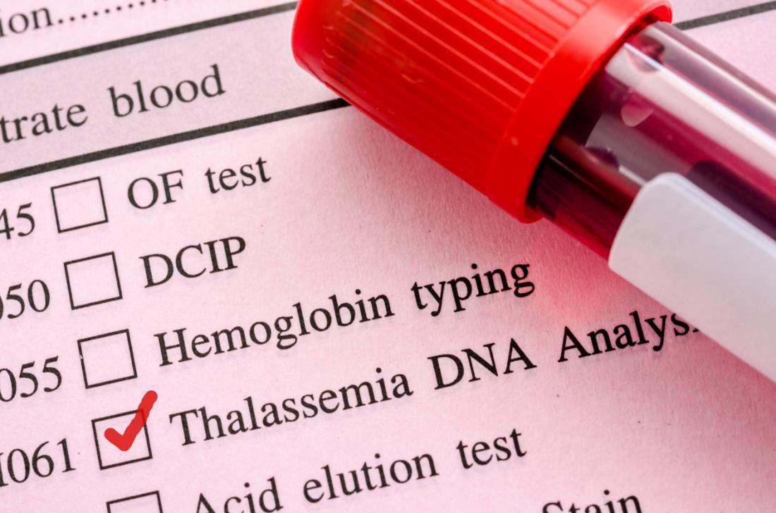 Betathalassemie analyse medicale sang sanguin 