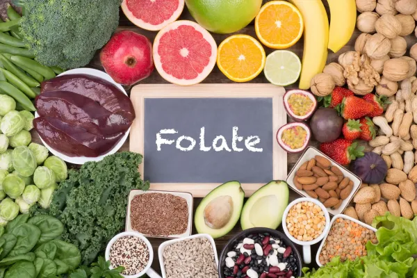 Folate acide folique vitamine b9