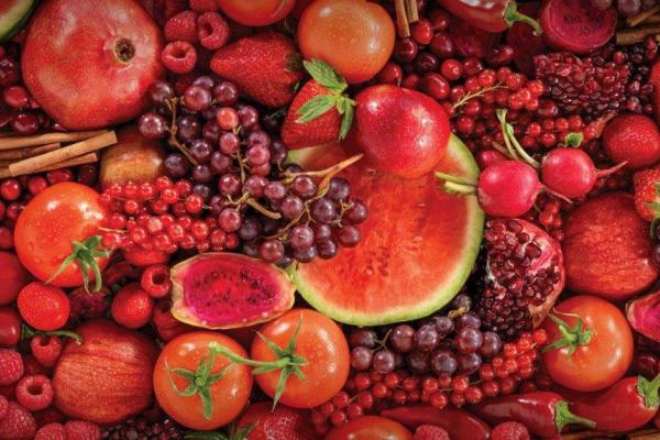 Fruits et legumes rouges